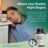 VINATURA Magnesium Complex lifestyle scene on a bedside table