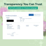 VINATURA Milk Thistle TUDCA 1250mg capsules in a hand
