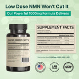 VINATURA NMN Resveratrol Supplement 1000mg capsule close-up