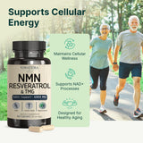 VINATURA NMN Resveratrol Supplement 1000mg ingredients list