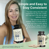 VINATURA Olive Leaf Extract Capsules 610mg close-up of capsules