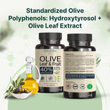 VINATURA Olive Leaf Extract Capsules 610mg packaging details