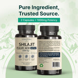 VINATURA Shilajit Capsules with measuring spoon for dosage