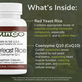 Vinco Blended Vitamin & Mineral Supplement bottle on a wooden table