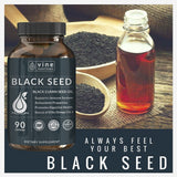 Vine Nutrition Black Seed Oil 1000MG bottle packaging