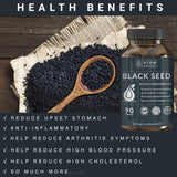 Vine Nutrition Black Seed Oil 1000MG softgels close-up