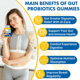 VIOAFSLSE Probiotic Gummies 60 Count bottle side view