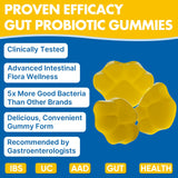 VIOAFSLSE Probiotic Gummies with fresh ginger and peppermint