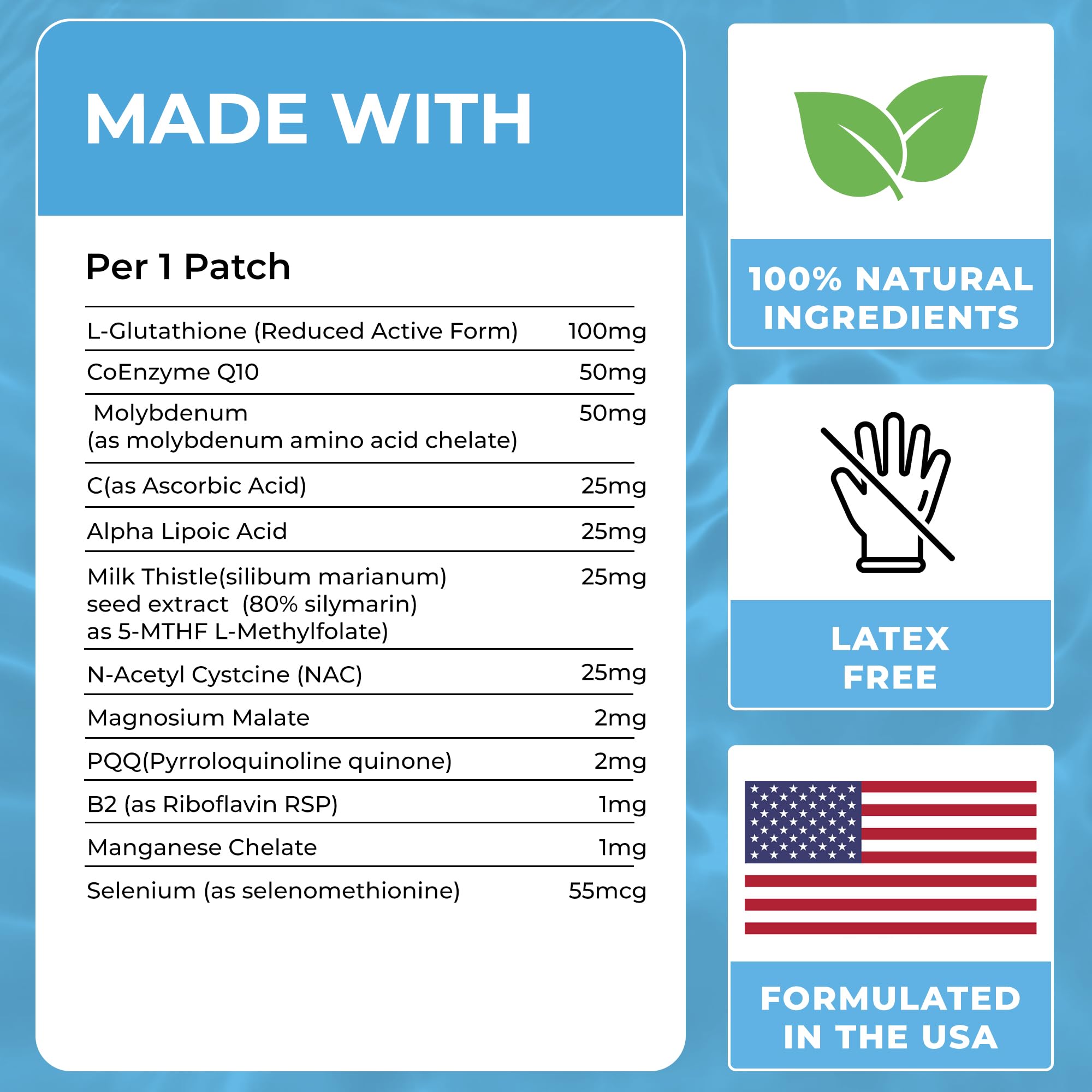 VIORY Collagen Patches in hand showcasing size
