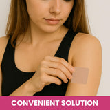 VIORY Herbal Supplement Patches close-up of adhesive
