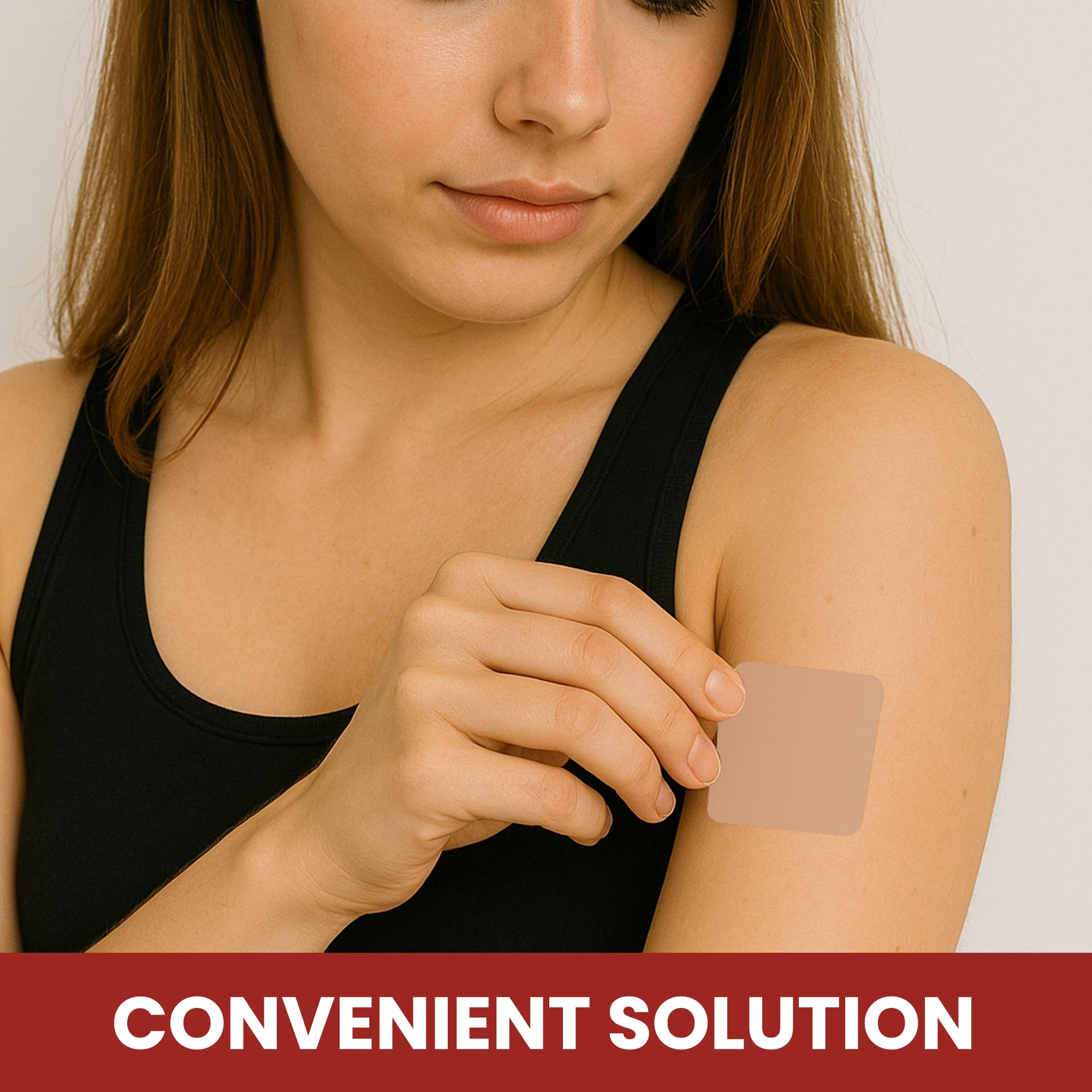 VIORY Iron Supplement Patches lifestyle scene on a table