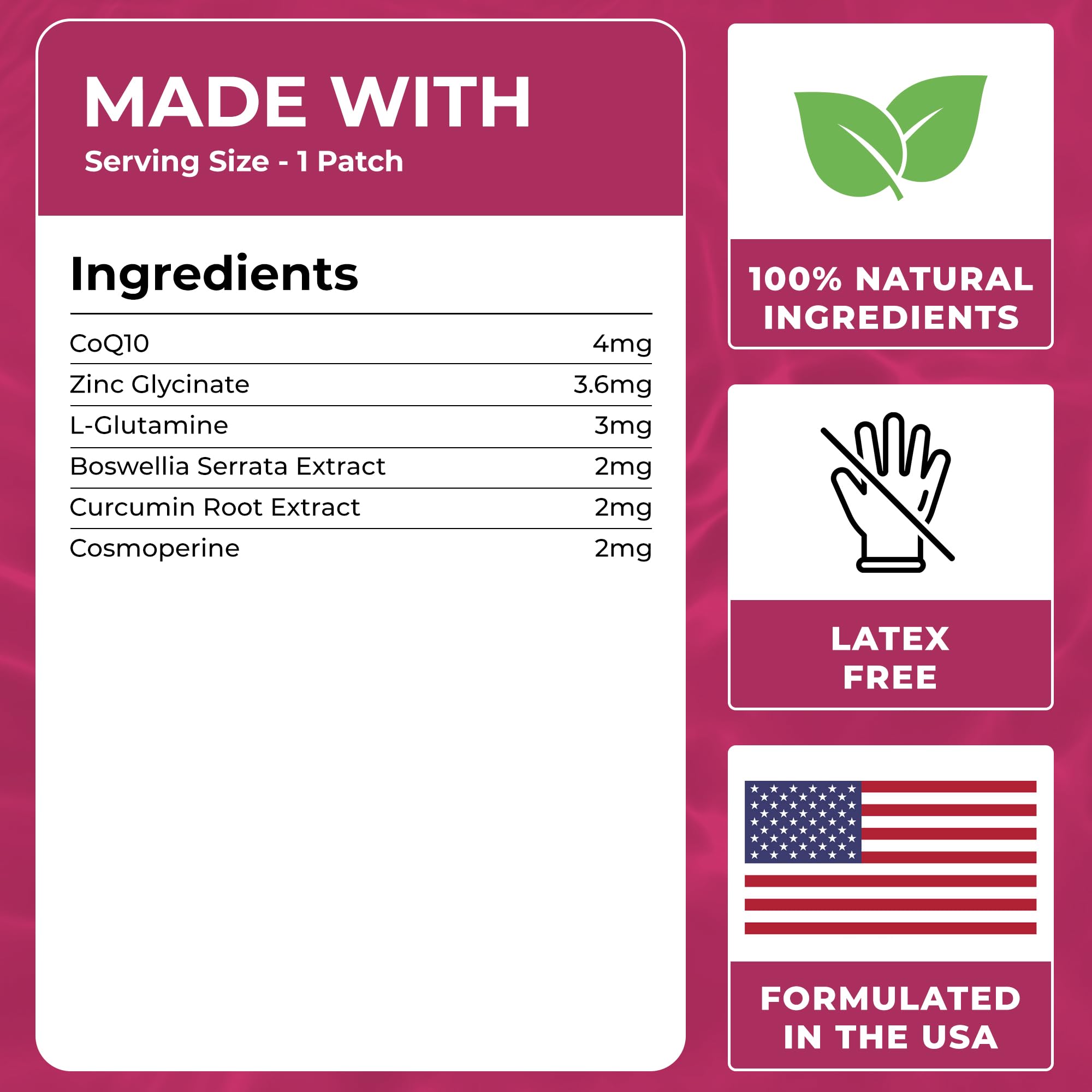 VIORY L-Glutamine Patches lifestyle scene with user