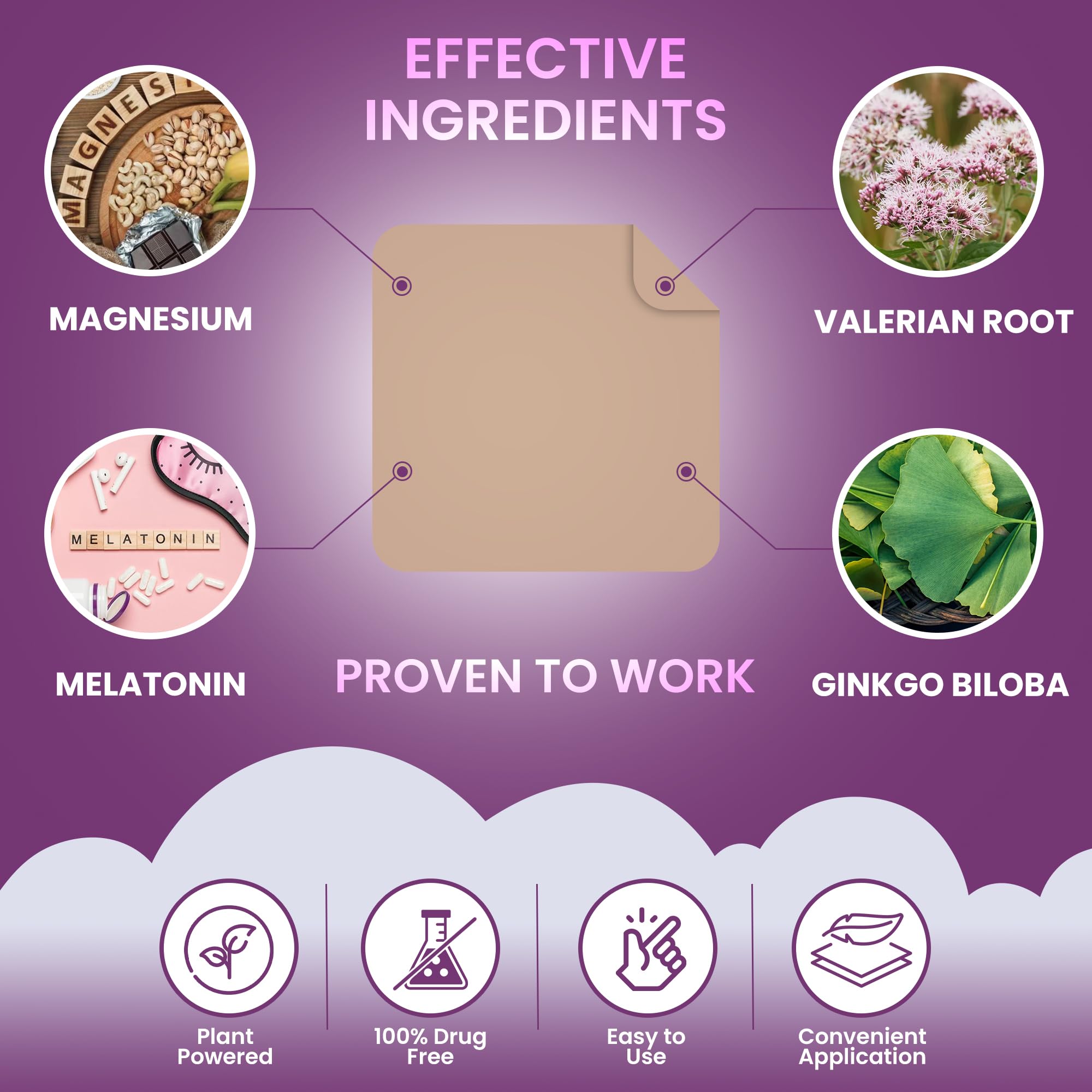 VIORY Sleep Patches ingredients list