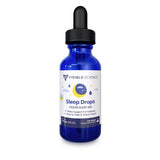 Visible Science Sleep Drops Lemon Flavour front view 60 mL bottle