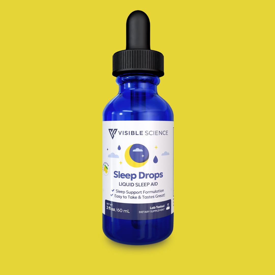Visible Science Sleep Drops Lemon Flavour packaging front