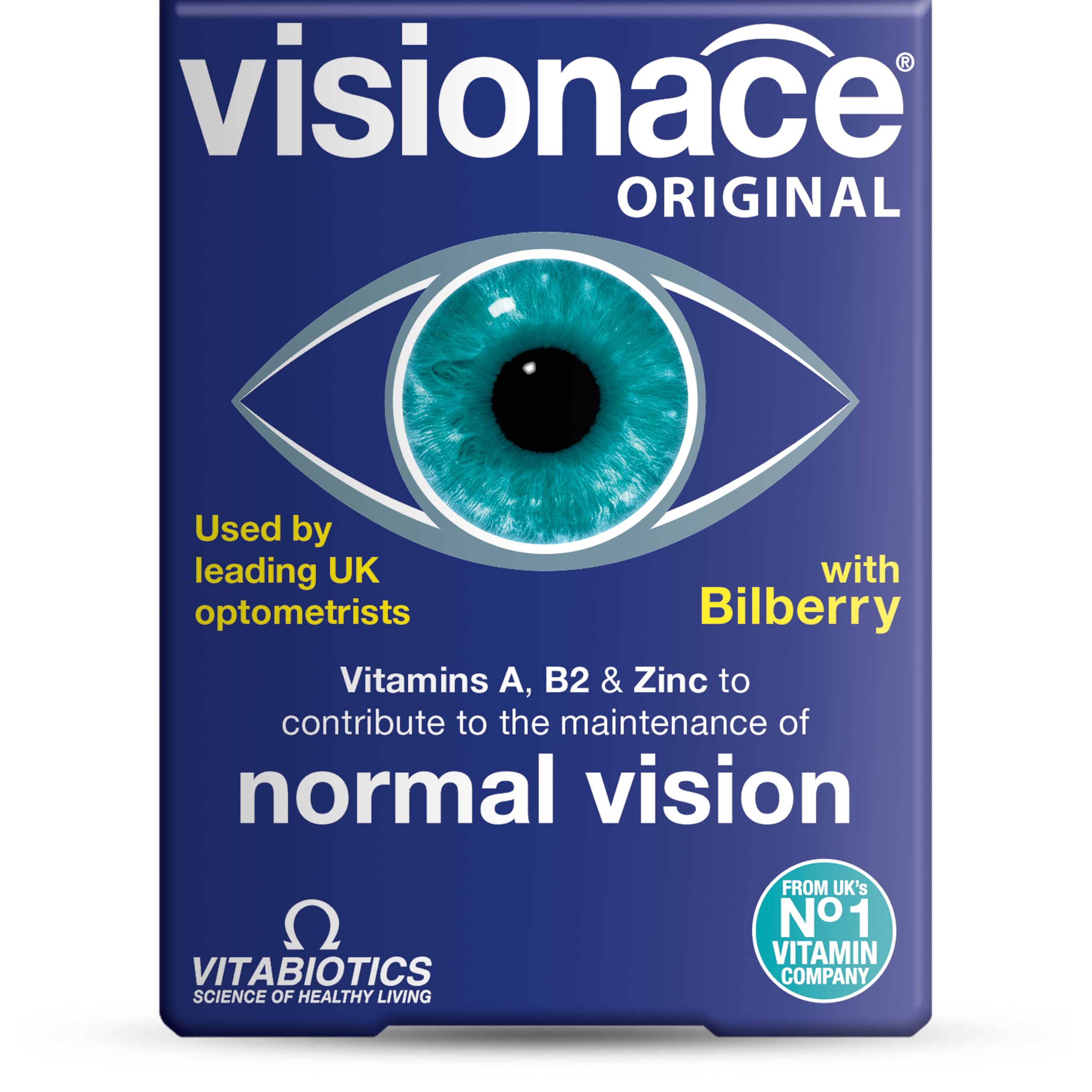 Visionace Original Multivitamins 30 Tablets front view