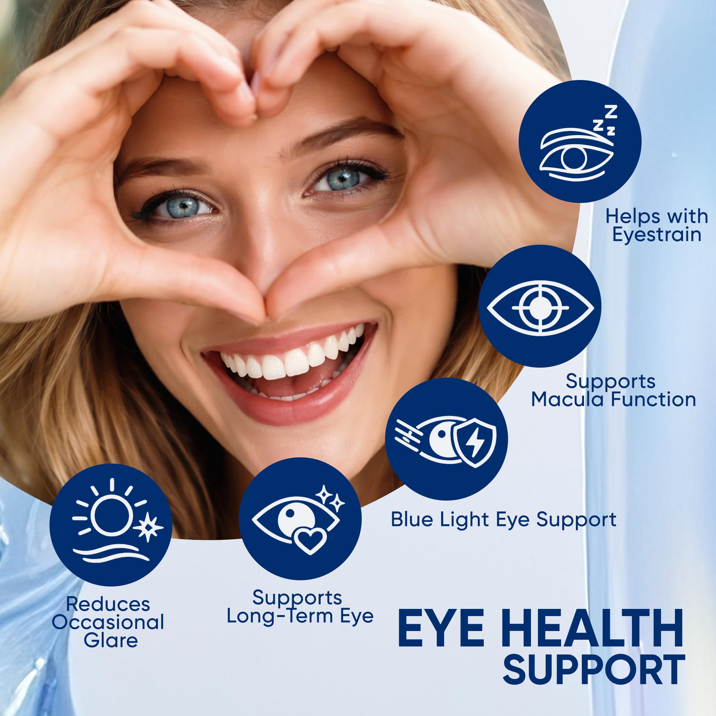 VISIOVANCE 15-in-1 Advanced Eye Formula showing capsule size