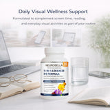 VISIOVANCE Lutein Eye Support Supplement capsules in hand
