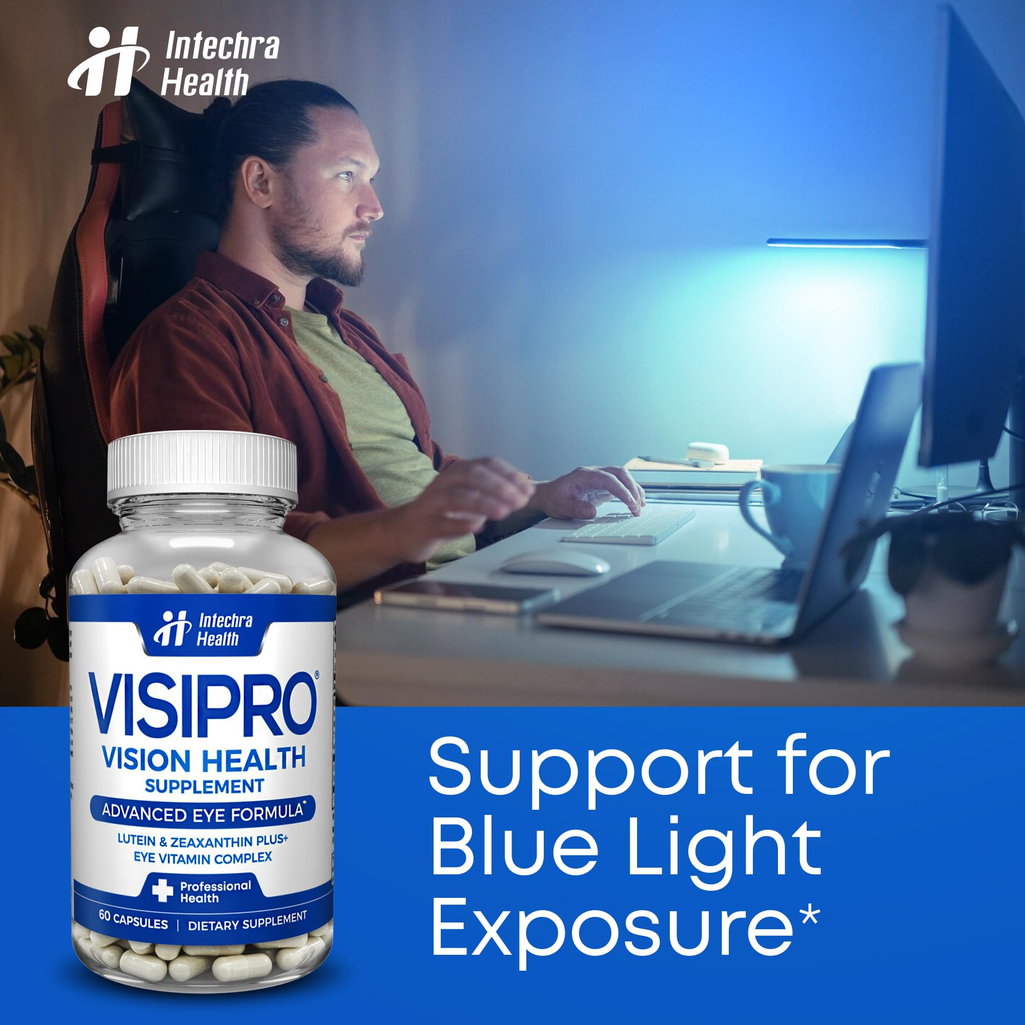 VISIPRO Lutein Eye Health Supplement ingredients list