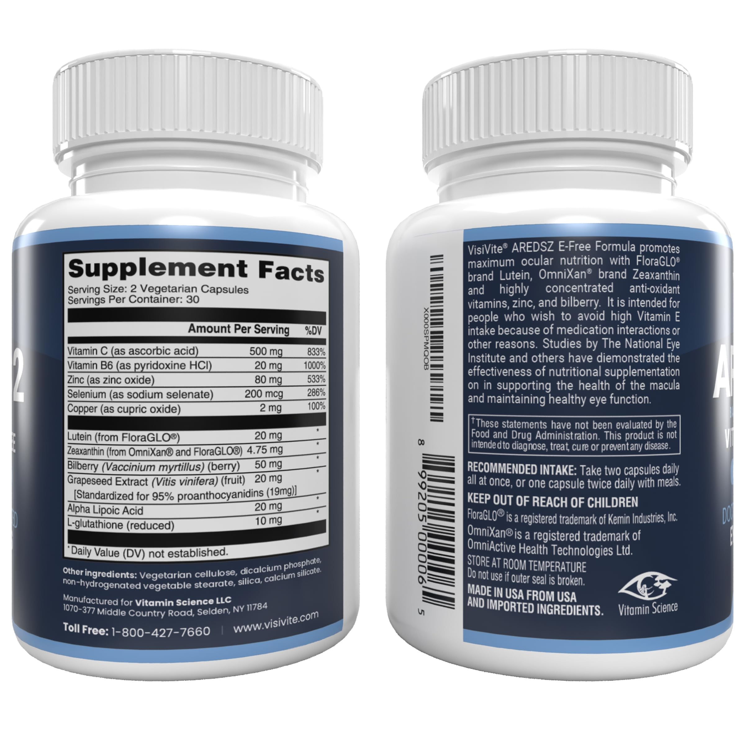 VisiVite AREDS 2 Eye Vitamins in a lifestyle setting
