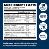 VisiVite AREDS 2 Eye Vitamins with ingredients list