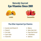 VisiVite Eye Health Supplement bottle with cap open