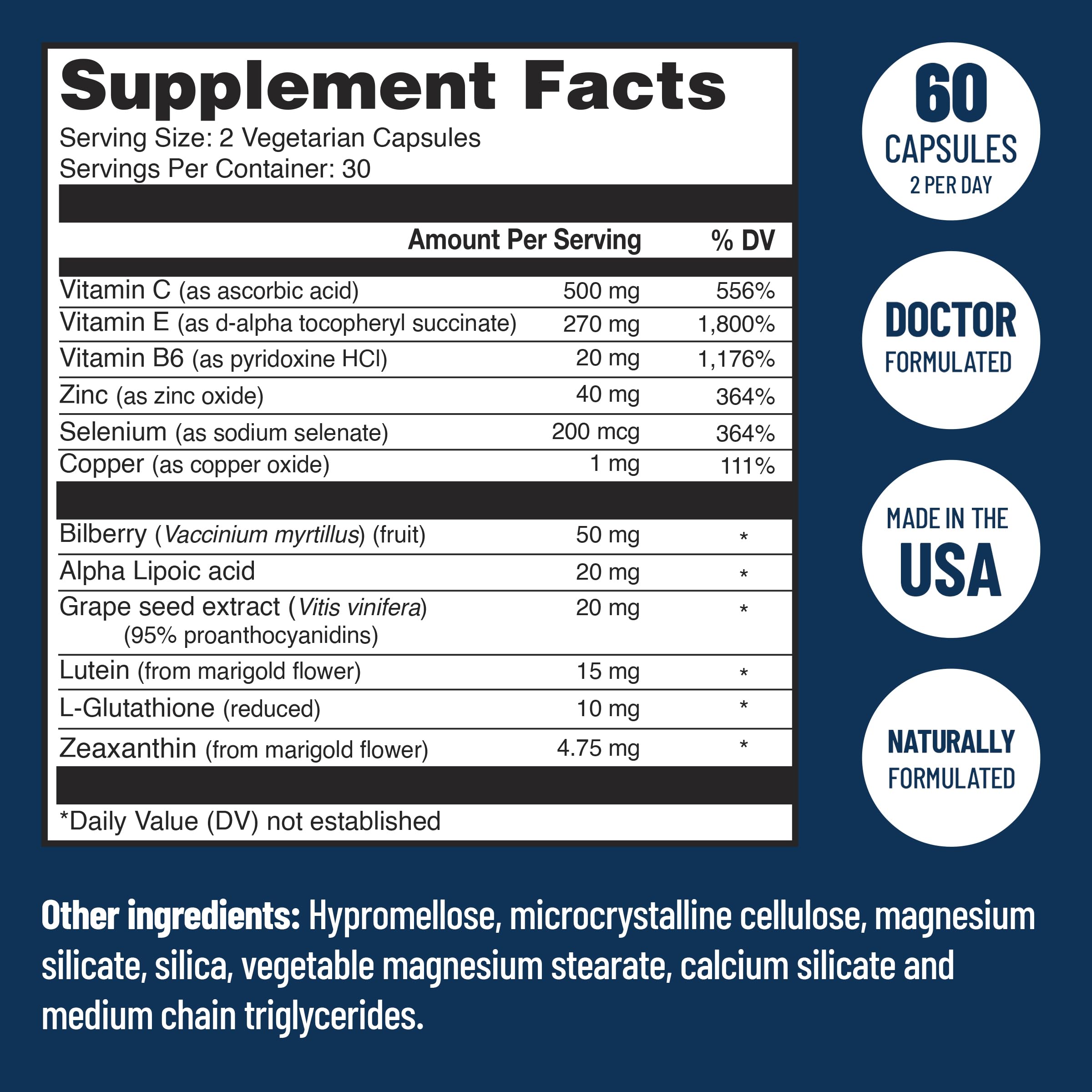 VisiVite Eye Health Supplement lifestyle scene with a person reading