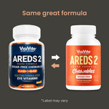 VisiVite Lutein Chewable Tablets displayed with other health supplements