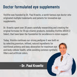 VisiVite Lutein Eye Supplement packaging side view