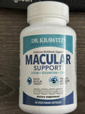 VisiVite Lutein Zeaxanthin capsules with a glass of water