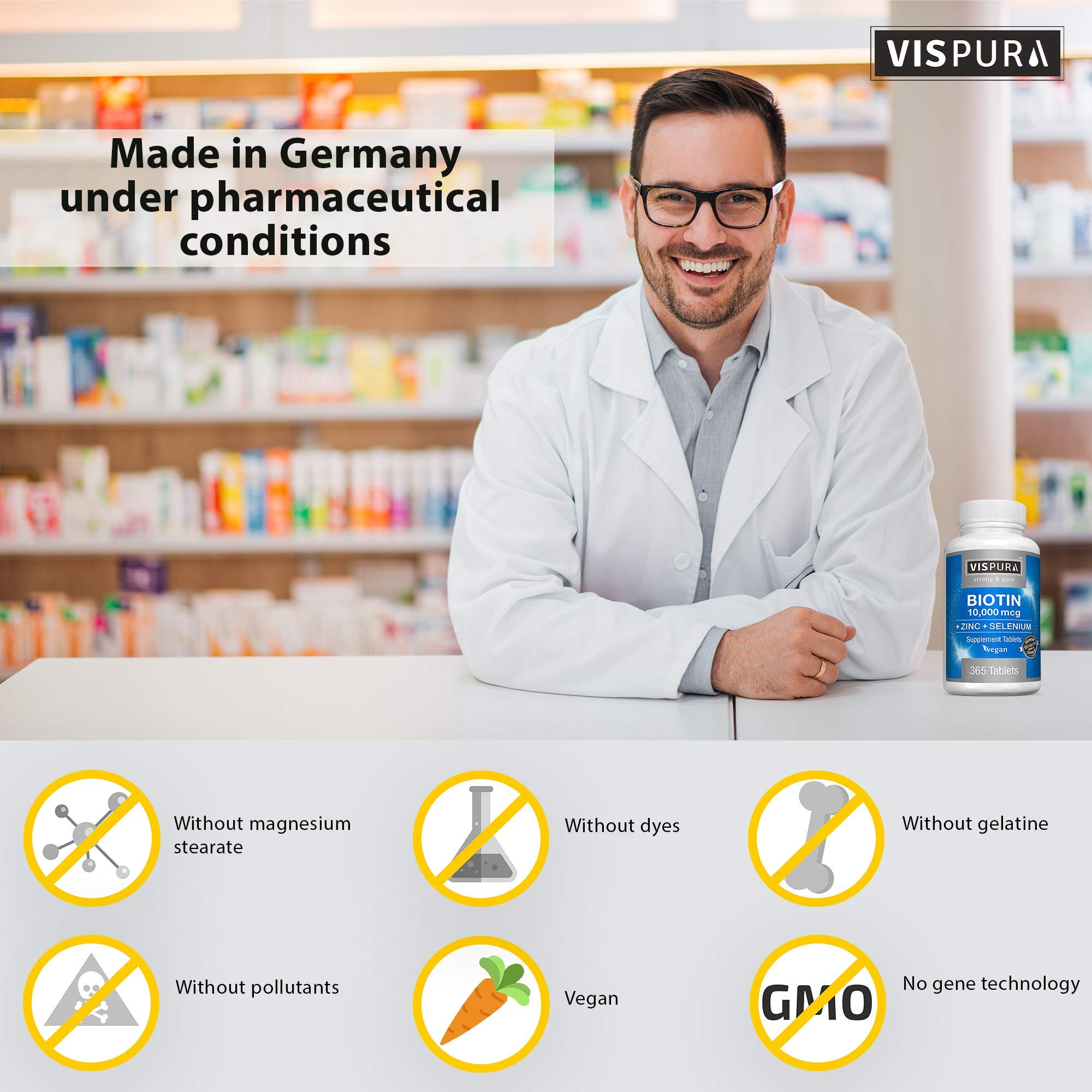 VISPURA Selenium Supplement 109g ingredients list