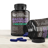Visual Advantage Macular Support Daily Multivitamin in lifestyle setting