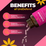 Vita Bloom Labs Cranberry Supplement capsules on a wooden table