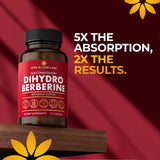 Vita Bloom Labs Dihydroberberine supplement bottle back view