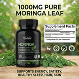 Vita Field Moringa Leaf Capsules close-up of capsules