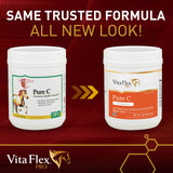 Vita Flex Pure C Vitamin C powder packaging side view