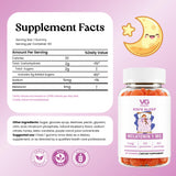 VITA GLOBE Kids Melatonin Gummies 1mg bottle side view