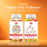VITA GLOBE Kids Multivitamin Gummies lifestyle scene with kids