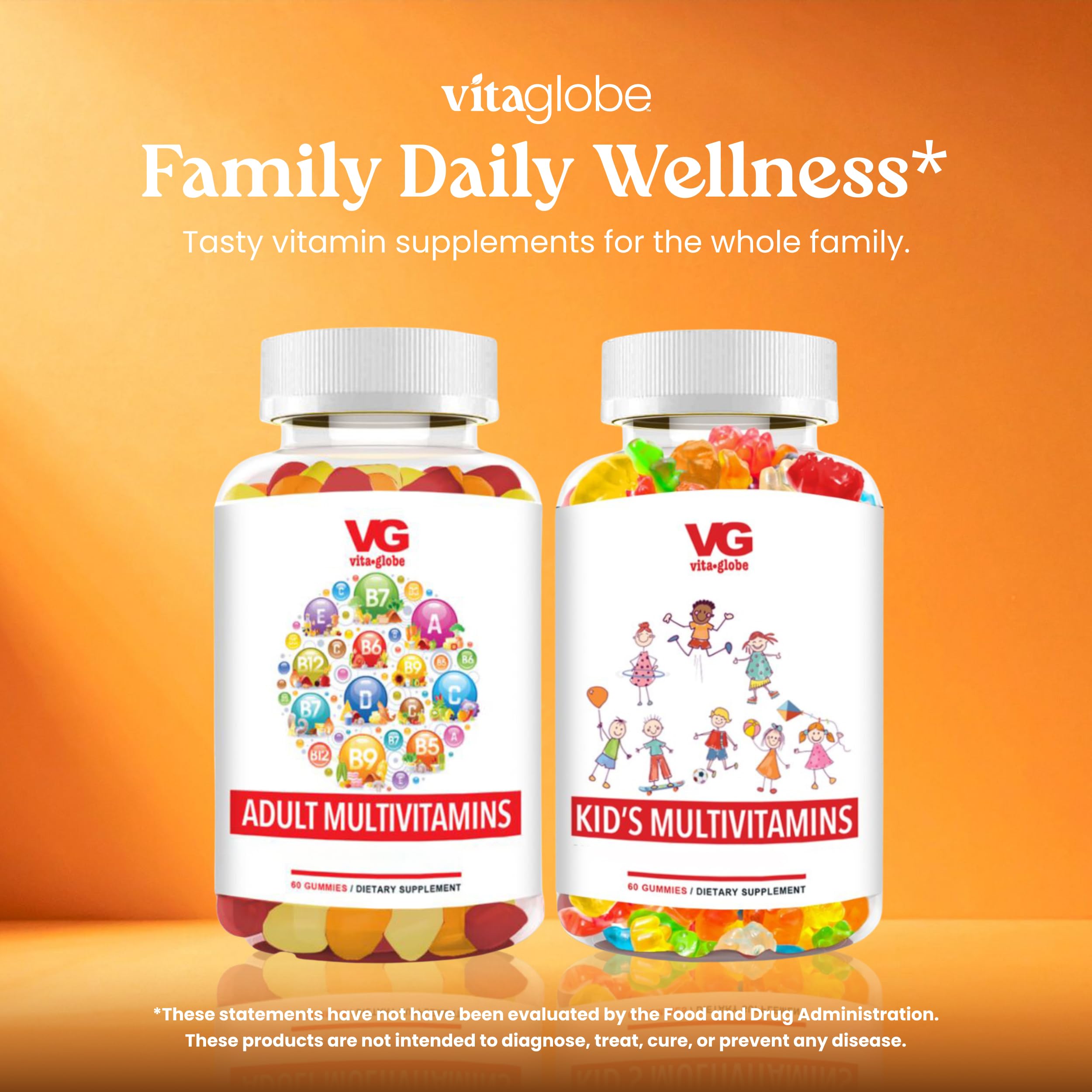 VITA GLOBE Kids Multivitamin Gummies packaging details