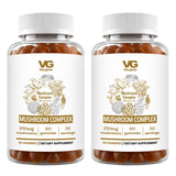 VITA GLOBE Mushroom Complex Gummies front view with packaging
