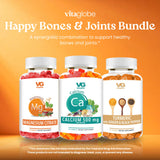 VITA GLOBE Turmeric Gummies showing serving size of gummies