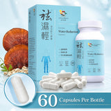 Vita Green Herbal Water Reduction Capsules with fresh herbs