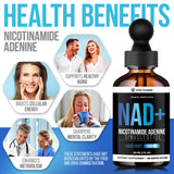 Vita Guard B3 (Niacin) Liquid Supplement 1000mg pouring into a spoon