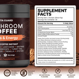 Vita Guard Instant Coffee 10-Mushroom Blend close-up of powder