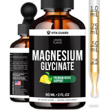 Vita Guard Magnesium Glycinate Liquid 500mg front view