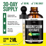 Vita Guard Magnesium Glycinate Liquid 500mg ingredients list