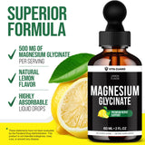 Vita Guard Magnesium Glycinate Liquid 500mg packaging