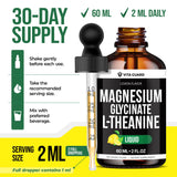 Vita Guard Magnesium Glycinate Liquid Drops 500mg dosage dropper