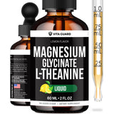 Vita Guard Magnesium Glycinate Liquid Drops 500mg front view