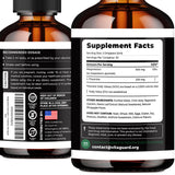 Vita Guard Magnesium Glycinate Liquid Supplement 500mg with dosage dropper